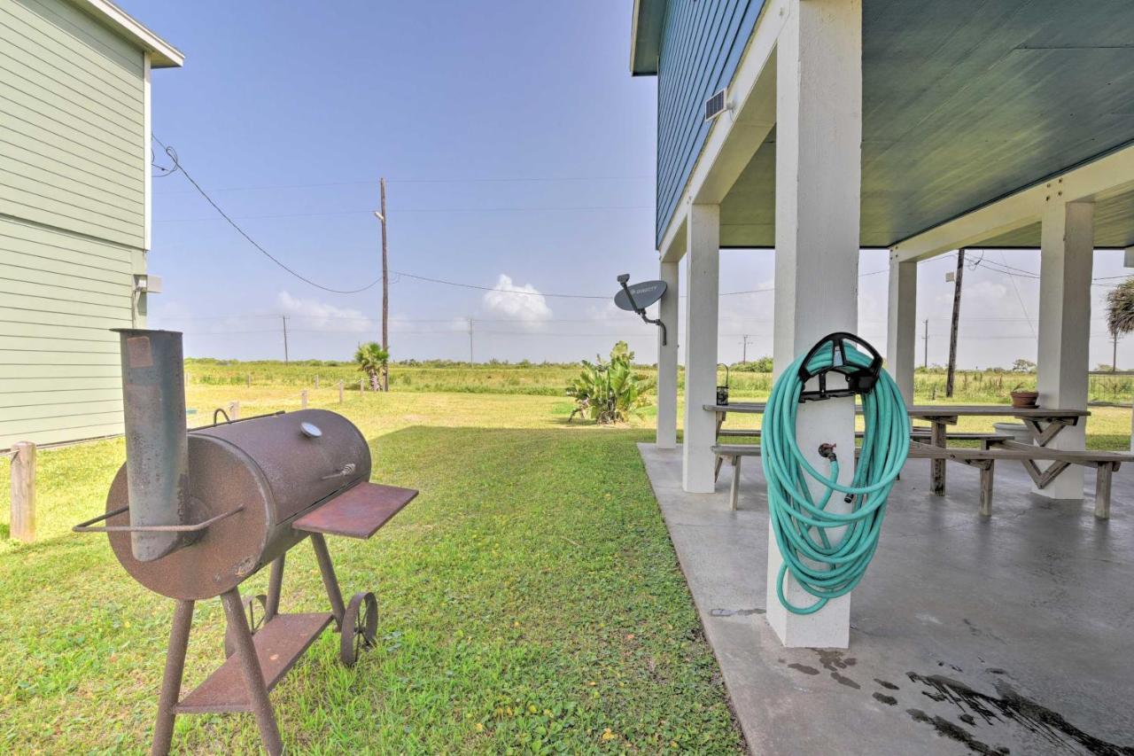 Bright Crystal Beach House, Walk To Coast! Villa Bolivar Peninsula Exterior foto
